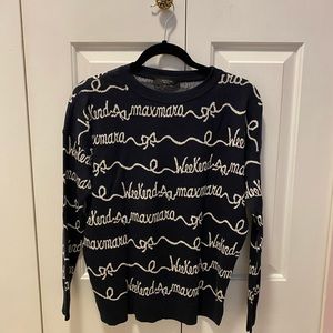 Weekend MaxMara Navy Sweater
